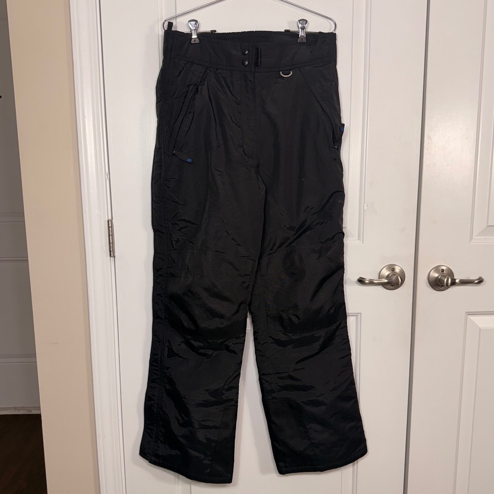 Slalom Black Insulated Snow Pants Ski Snowboard Winter Workwear Women's Small